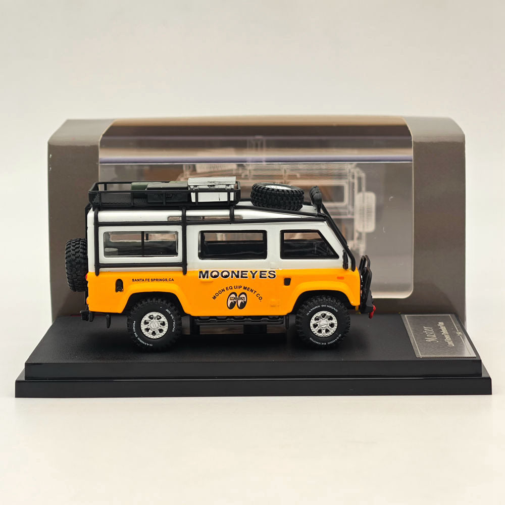 Master 1:64 Land Rover Defender Van Diecast Jouets Modèles de Voitures Miniatures Hobby Cadeaux à Collectionner Moon Eye