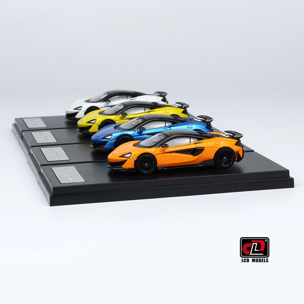 LCD 1:64 McLaren 600LT Diecast Toys Car Models Collection Gifts Limited Edition