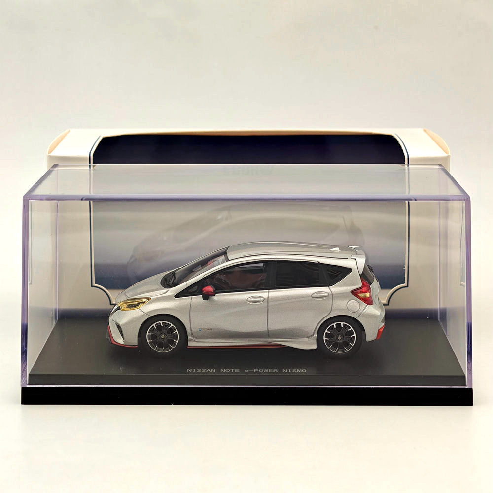 1/43 EBBRO 45440 NISSAN NOTE e-POWER NISMO 2017 Silver Resin Model Car Collection