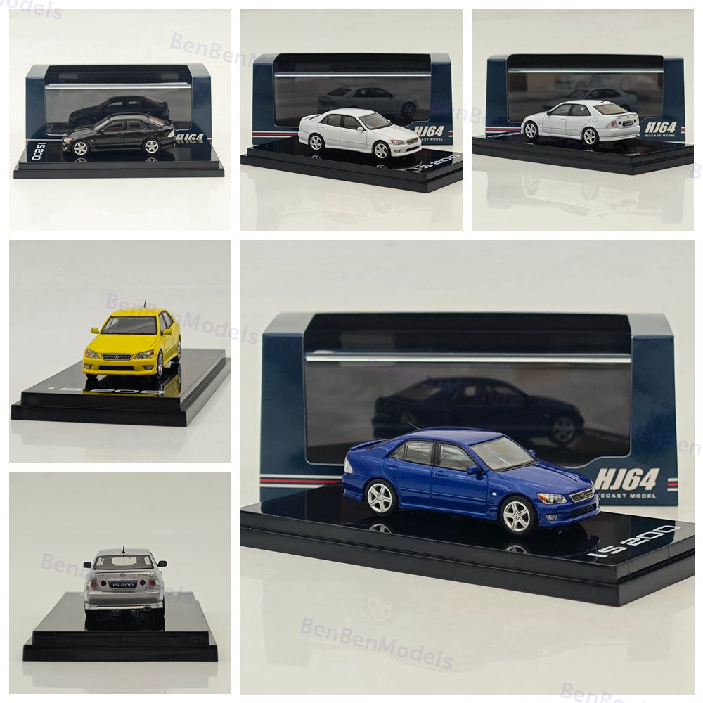 LEXUS IS 200(E10) 1999 Diecast Model Car Limited Collection Hobby Japan 1/64