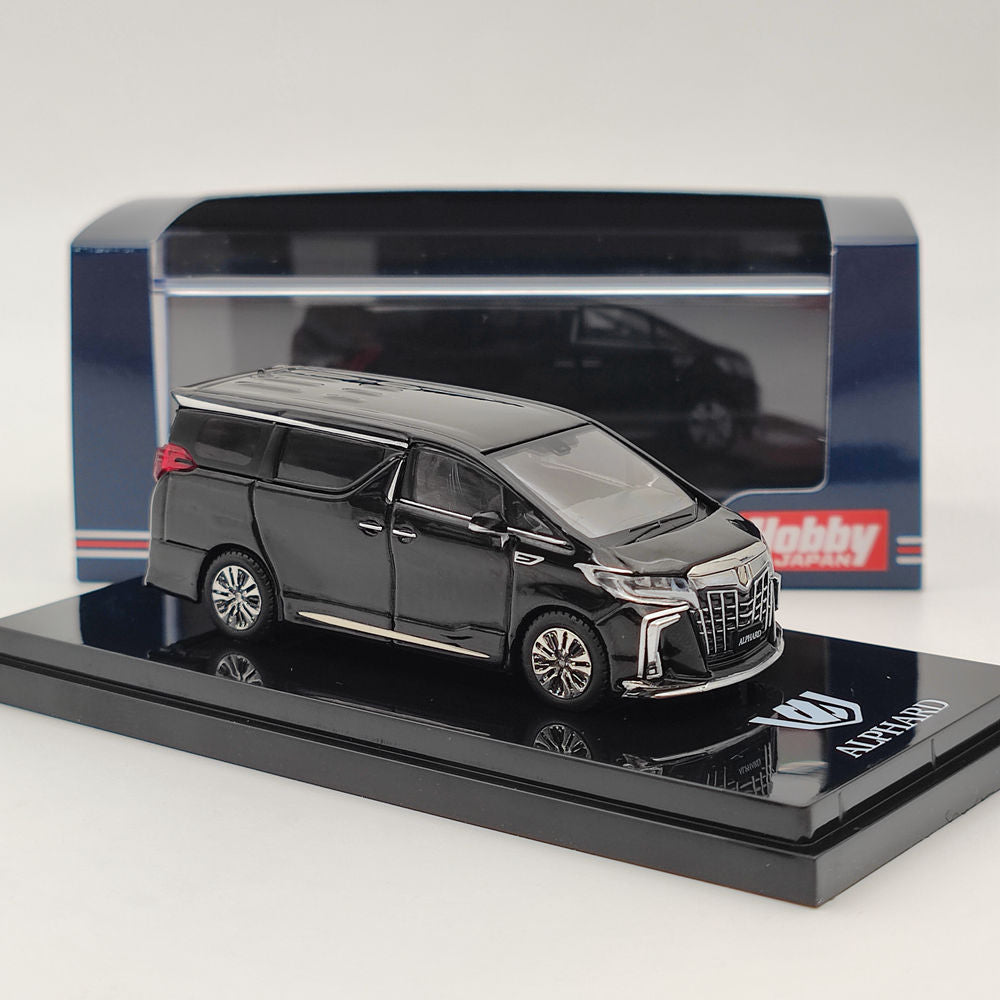 1/64 Hobby Japan ALPHARD (H30W) Customized Ver. Black HJ642012ABK Diecast Toys Car Gift