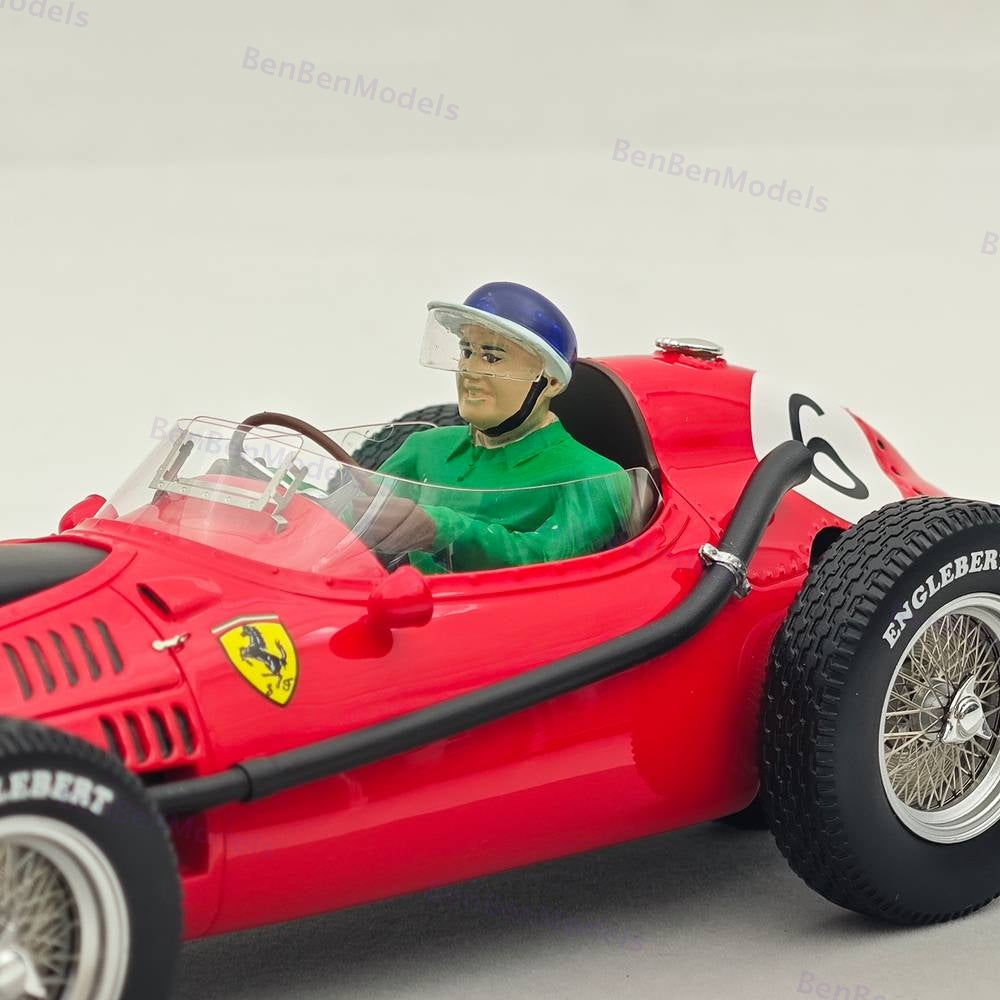 Tecno 1/18 Ferrari Dino 246 F1 Mythos Marocco GP 1958 M.Hawthorn #6 TMD18-116A
