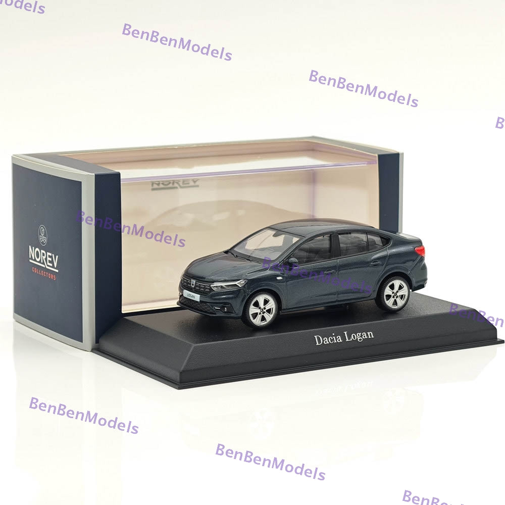 1:43 Norev Dacia Logan Comet Grey Diecast Model Cars Limited Collection 2021