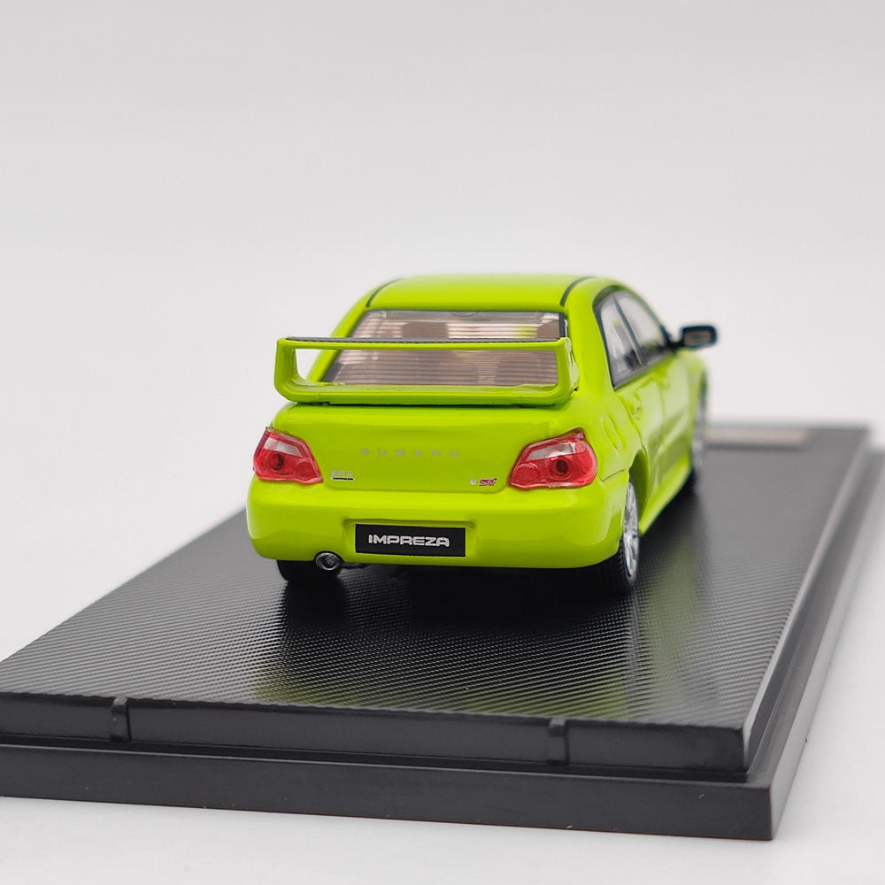 1:64 Subaru Impreza WRX STI 2006 Diecast Toys Car Models Miniature Vehicle Hobby Collectible Gifts
