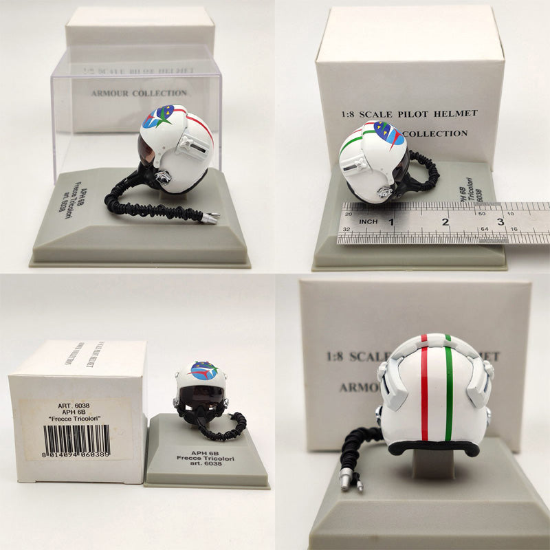 1/8 CDC Armour/Franklin Mint Pilot Helmet HGU 26P/33P/55P/MK 10/Gueneau 316/APH 6B Diecast Model Collection Used