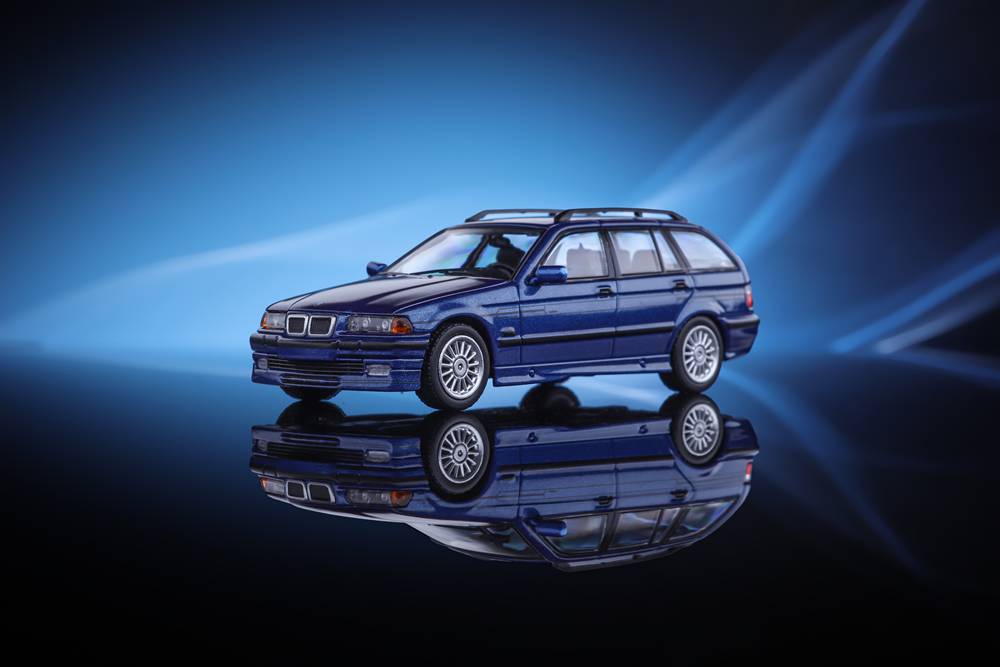 Mortal 1:64 BMW E36 ALPINA B8 Diecast Toys Modèles de voitures Hobby Collection Cadeaux Édition limitée