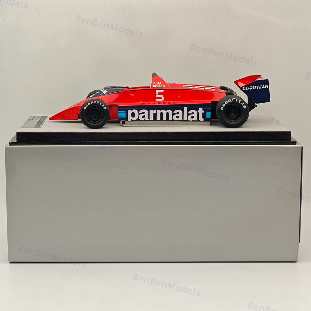 Tecnomodel 1/18 scale BRABHAM-Alfa Romeo BT48 ltalian GP Parmalat 1979 #5 Lauda
