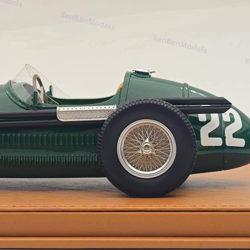 1/18 Tecno Maserati 250F 3rd Place 1954 Stirling Moss #22 TM18-187B Ltd 80 Pcs