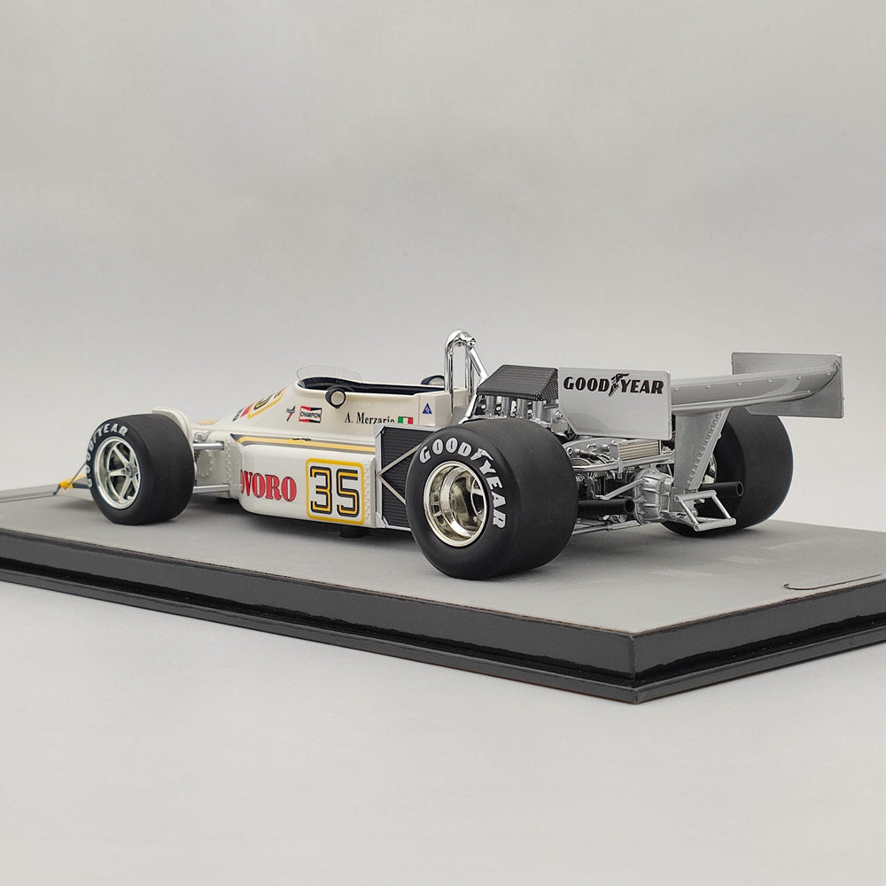1/18 Tecno Mythos Series March Ford 761 OVORO #35 1976 Swedish GP TM18-222E Red Resin Model Cars Limited Collection