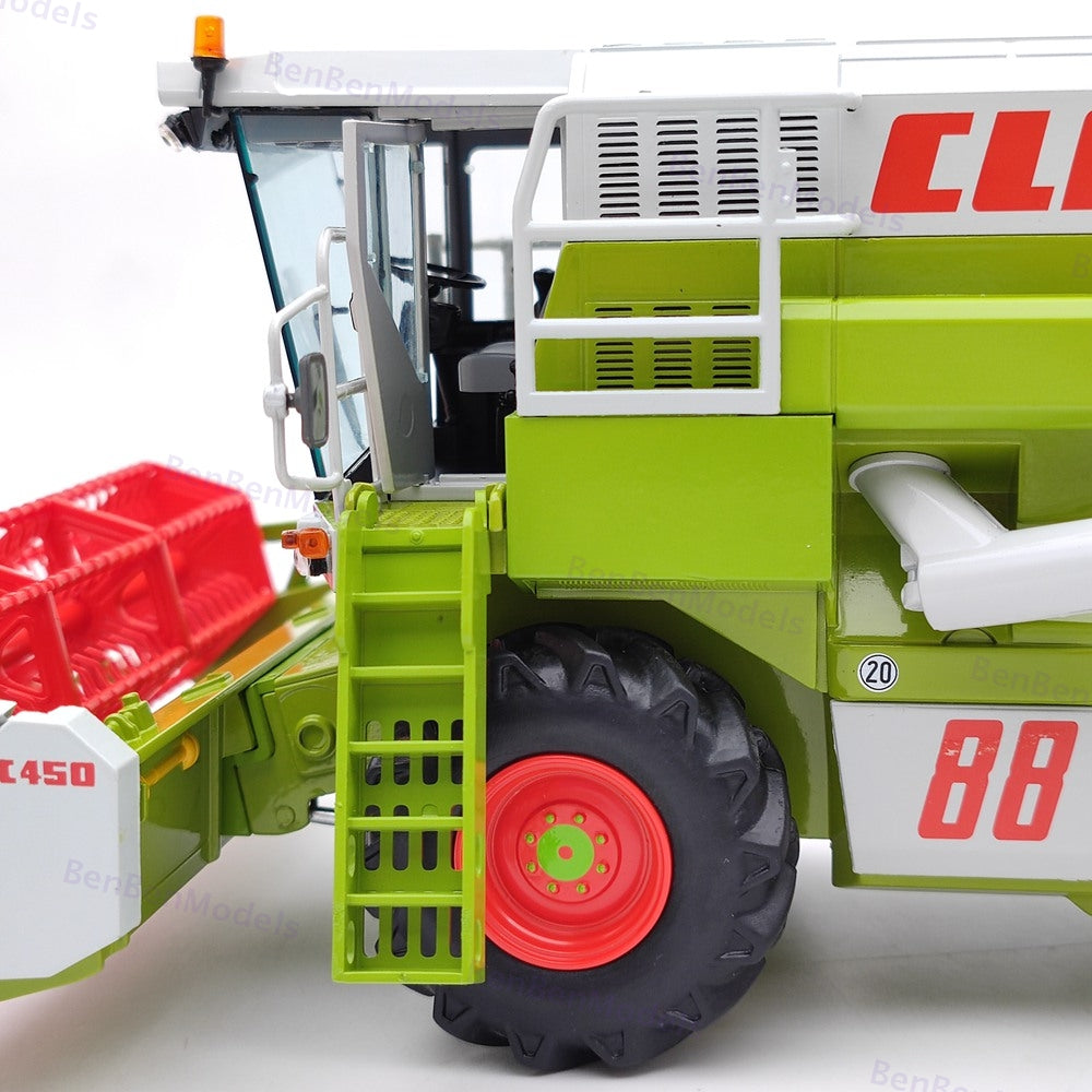Replicas 1/32 CLAAS 88 MAXI DOMINATOR COMBINE HARVESTER & HEADER TRAILER REP170