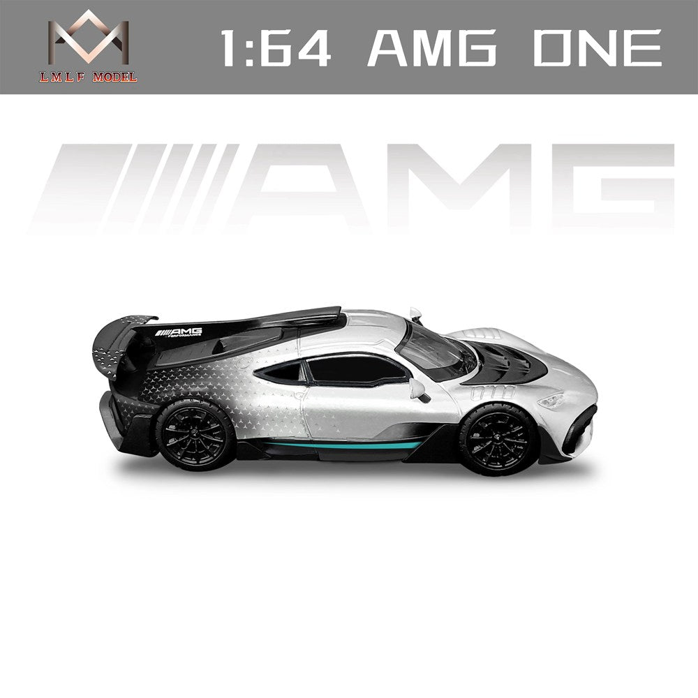LMLF 1/64 Mercedes Benz AMG One Starlight Miniature Hobby Gifts Jouets moulés sous pression Modèles de voitures Collection