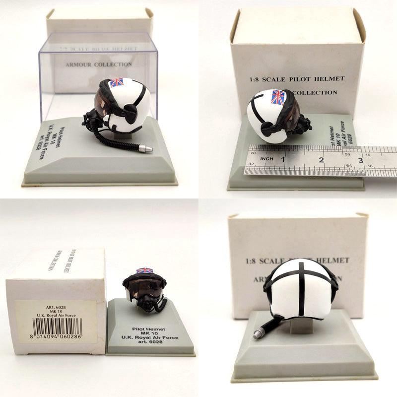 1/8 CDC Armour/Franklin Mint Pilot Helmet HGU 26P/33P/55P/MK 10/Gueneau 316/APH 6B Diecast Model Collection Used