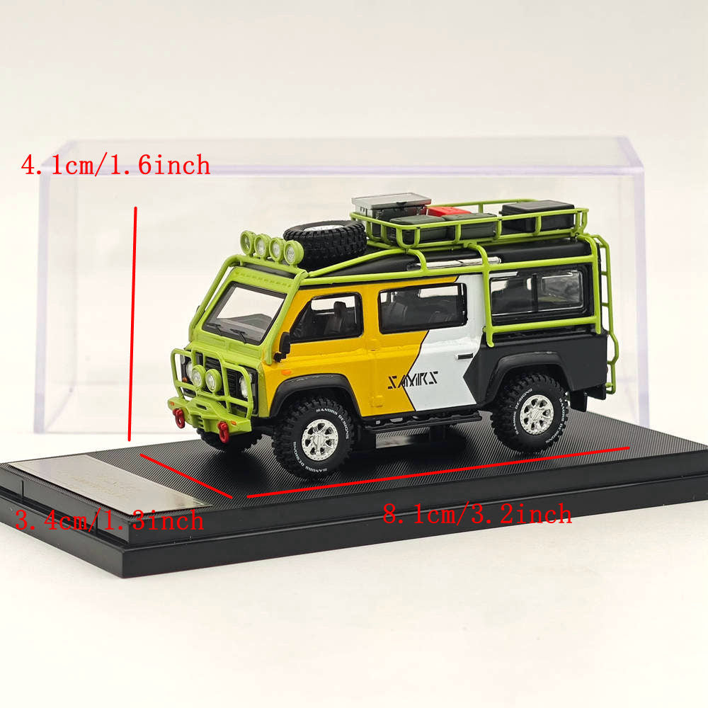 Master 1:64 Land Rover Defender Van Diecast Jouets Modèles de Voitures Miniatures Hobby Cadeaux à Collectionner Moon Eye