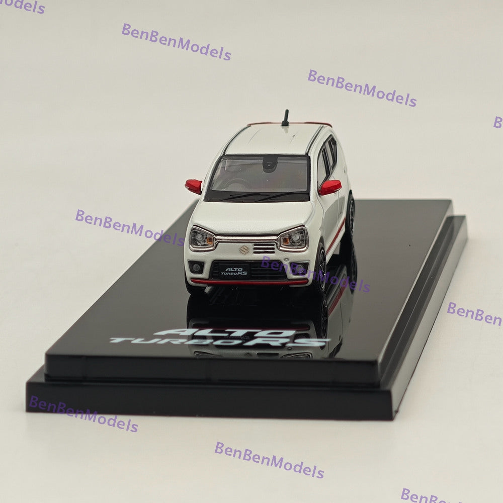 1/64 Hobby Japan SUZUKI ALTO WORKS TURBO RS (HA36S) HJ642070AW Blanc nacré
