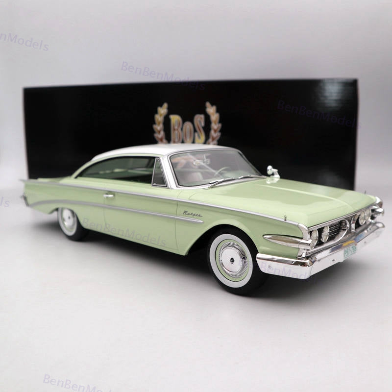 1:18 BOS Edsel Ranger Hardtop Light Green white 1960 BOS364 Limited Collection