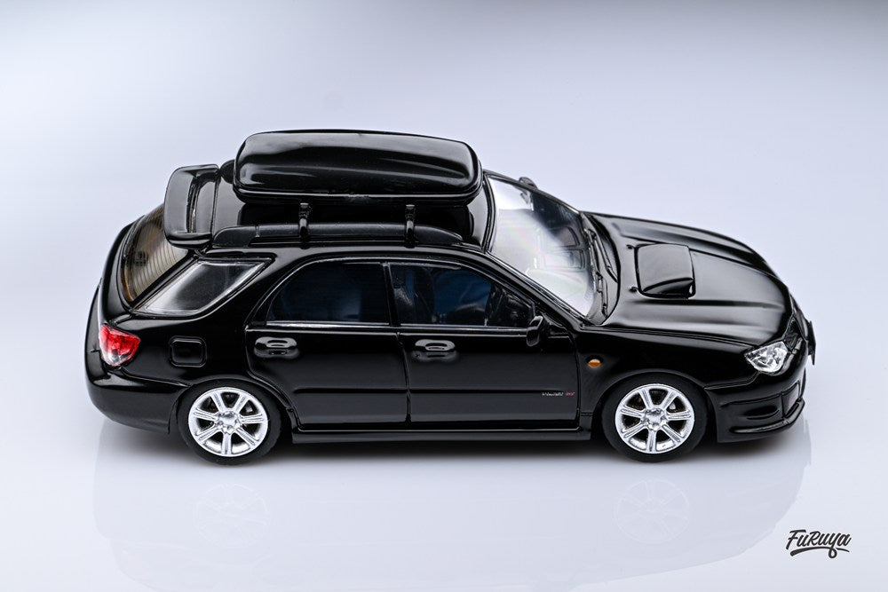 Furuya 1:64 SUBRARU Impreza WRX STi GD/GG 9e Collection de voitures miniatures moulées sous pression Cadeaux de loisirs