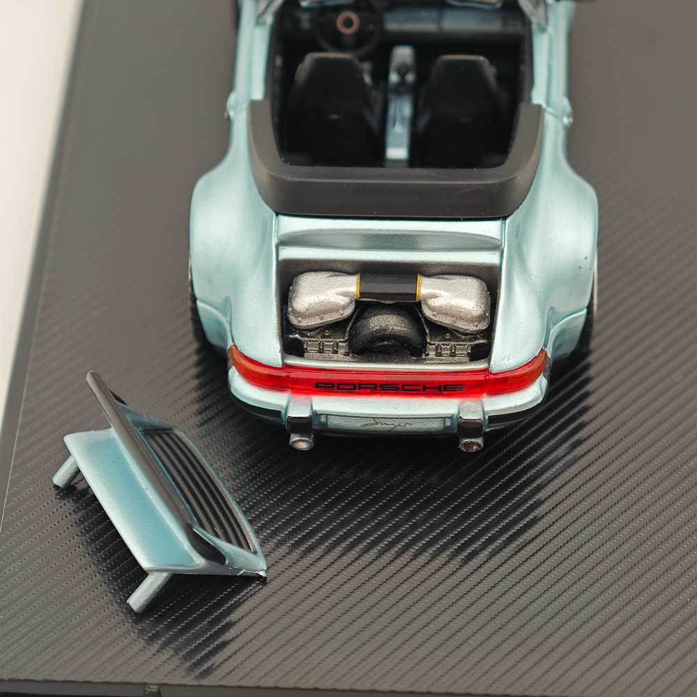 RHINO MODEL RM 1:64 Porsche Singer Turbo Study Cabriolet 930 Diecast Toys Car Collection Gifts Limited Edition