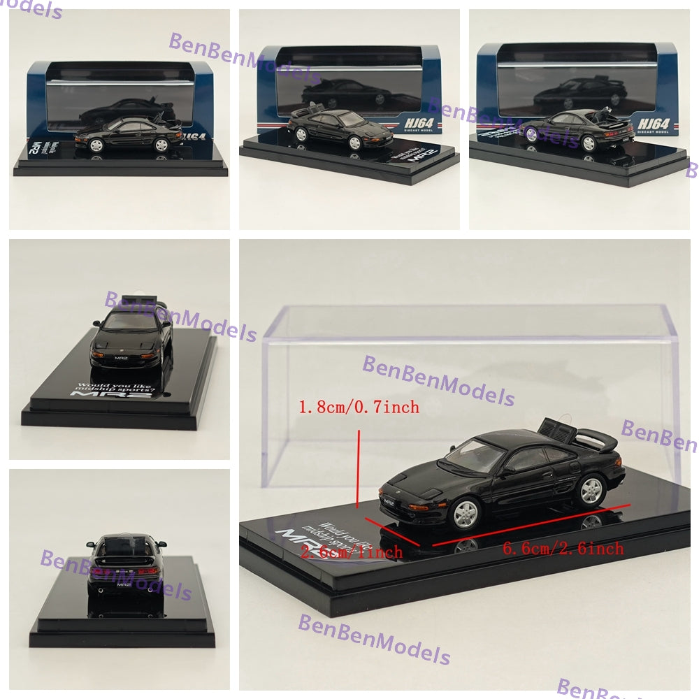1/64 Hobby Japan Toyota MR2 (SW20)GT-S 1993 Diecast Model Car Limited Collection
