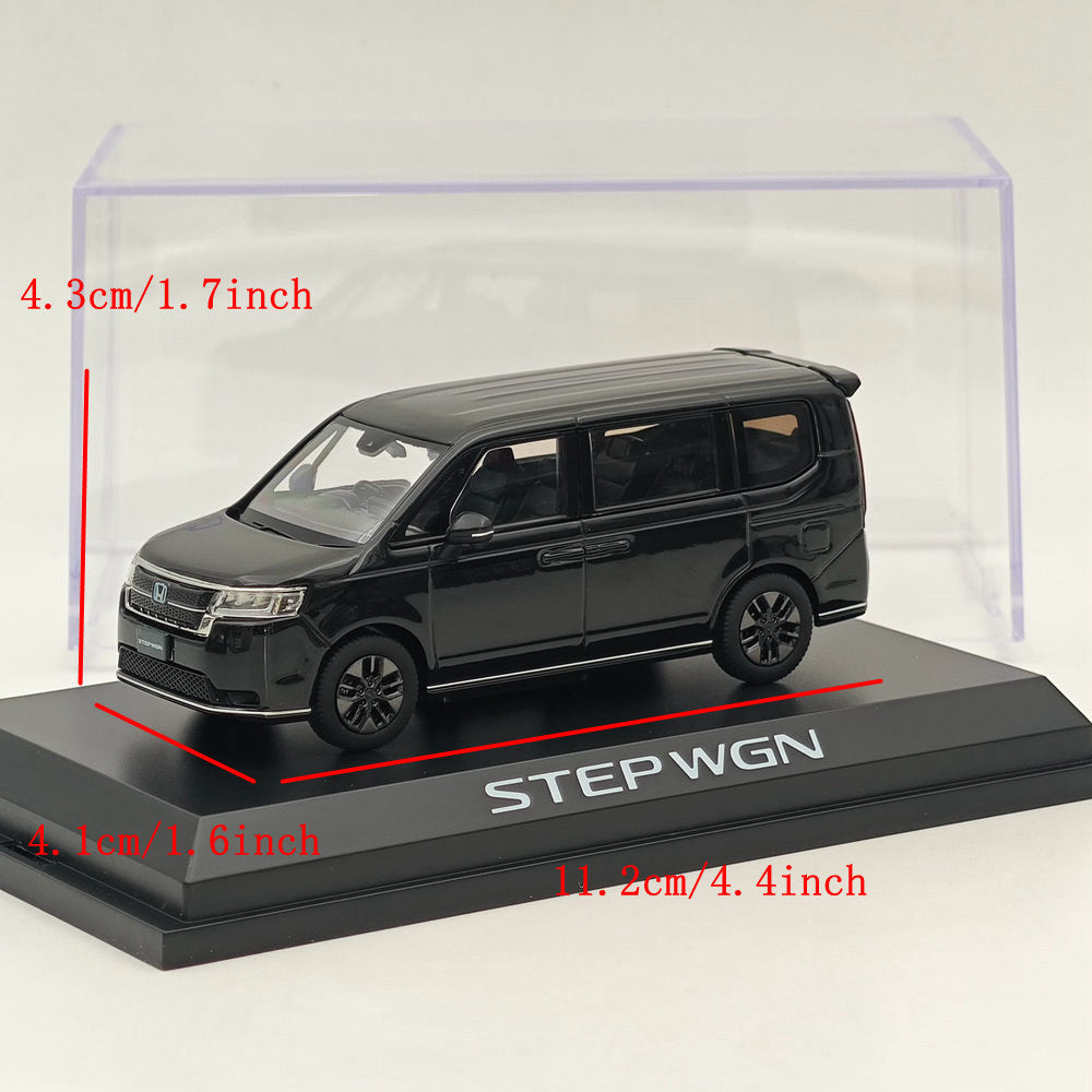 Hobby Japan 1/43 Honda STEP WGN e:HEV SPADA Crystal Black(P) HJ432004BK Moulé sous pression