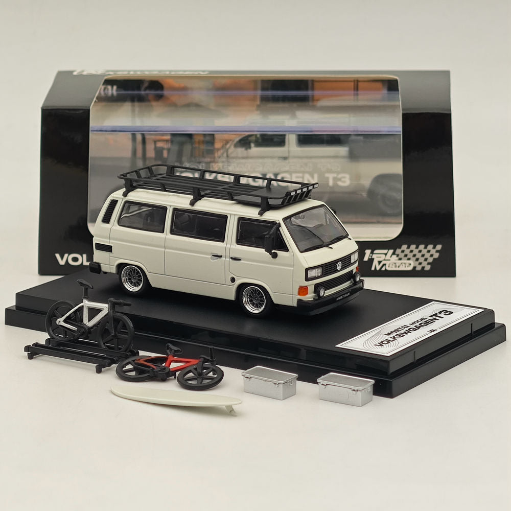 Mortal 1:64 Volkswagen VW T3 Van Collection Diecast Toys Car Models Miniature Hobby Gifts