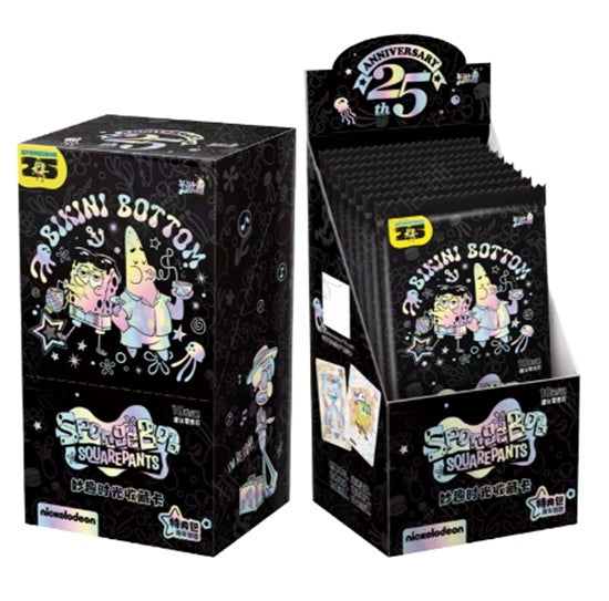 Coffret booster de cartes de collection scellées sous licence KAYOU SpongeBob SquarePants 2024