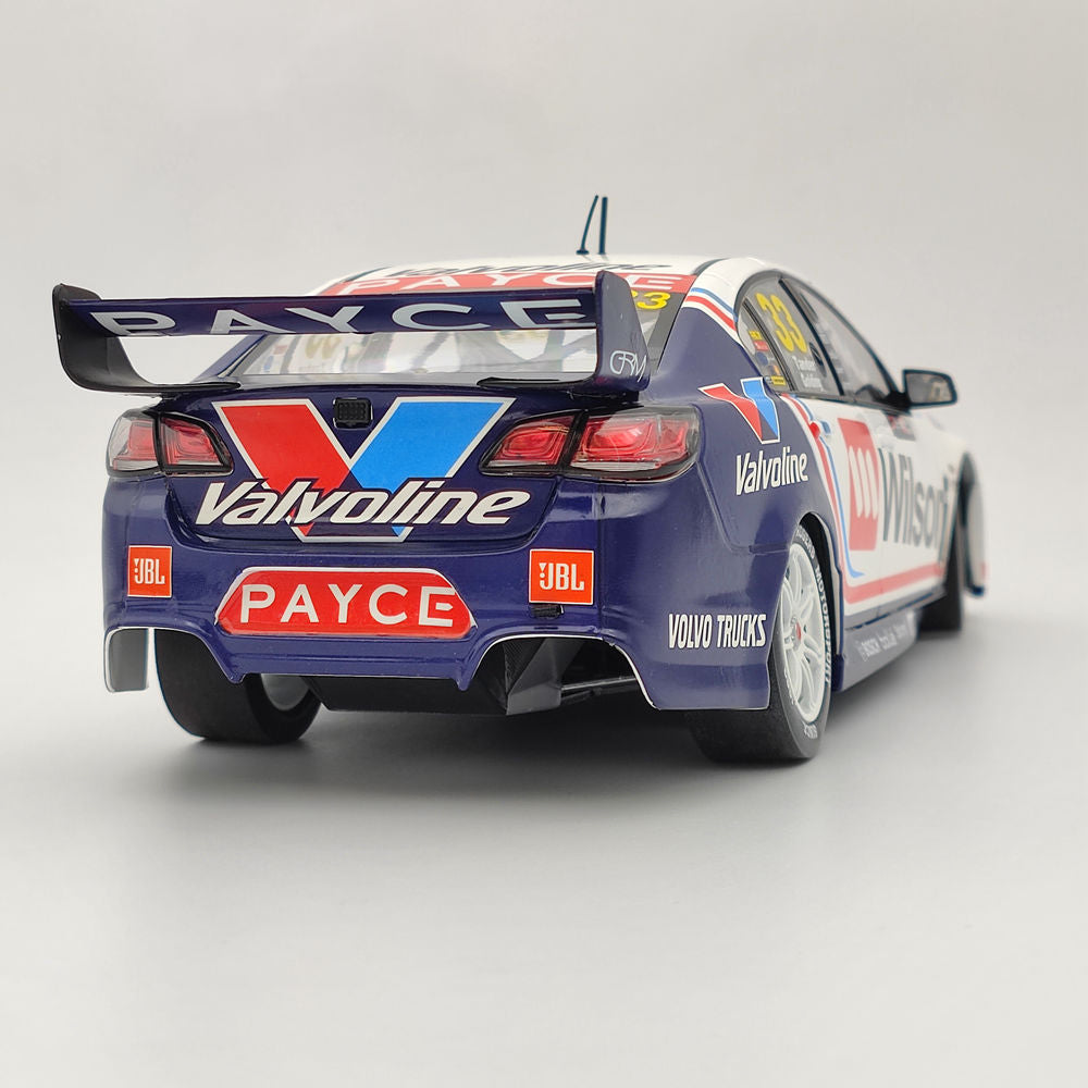 1/18 Apex Wilson Racing #33 Tander/Golding 2017 Sandown 500 AD80709 Modèles moulés sous pression Collection limitée