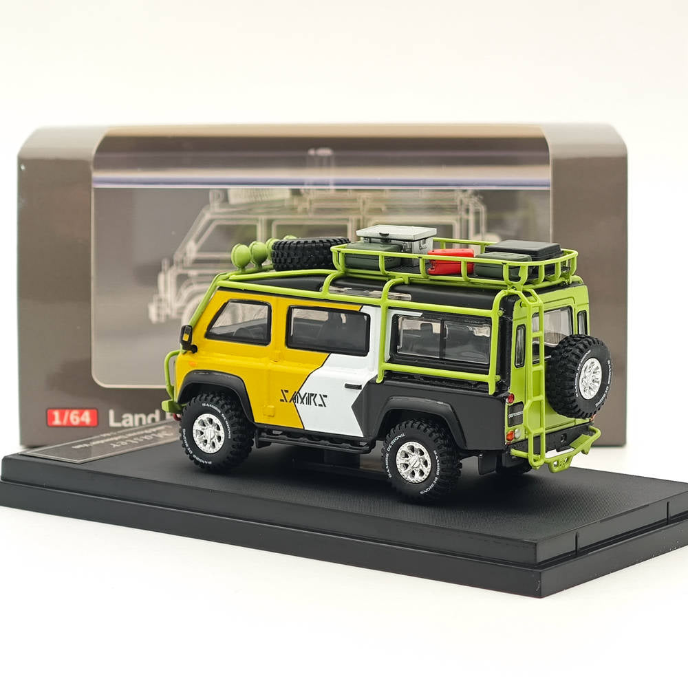 Master 1:64 Land Rover Defender Van Diecast Jouets Modèles de Voitures Miniatures Hobby Cadeaux à Collectionner Moon Eye