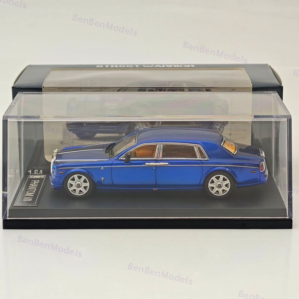 1:64 SW Rolls-Royce Phantom VII 7 Luxury Sedan Sports Model Diecast Metal Car