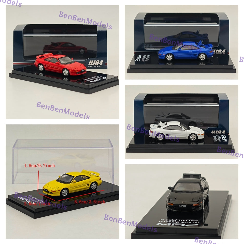 1/64 Hobby Japan Toyota MR2 (SW20)GT-S 1993 Diecast Model Car Limited Collection