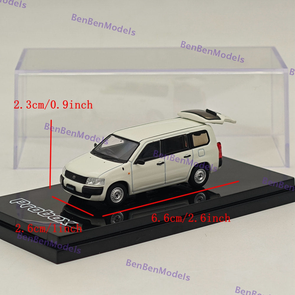 1/64 Hobby Japan Toyota PROBOX GL White HJ644062W Diecast Models Car Collection