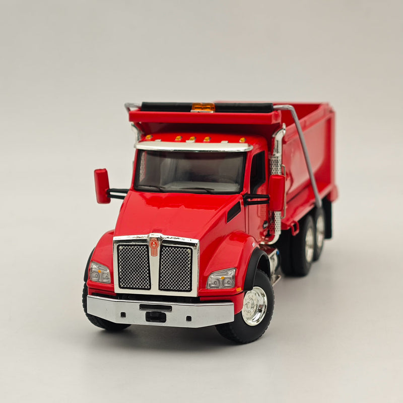 FIRST GEAR 1/50 Kenworth T880 Dump Truck VIPER RED 50-3469 DIECAST Model Truct Collection