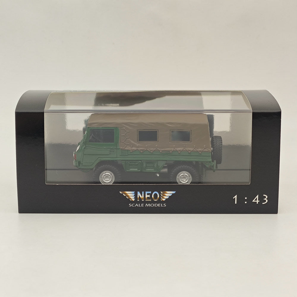 NEO 1/43 Steyr-Puch Pinzgauer 710M Green Resin Models Car Colllection
