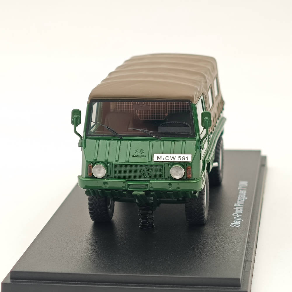 NEO 1/43 Steyr-Puch Pinzgauer 710M Green Resin Models Car Colllection