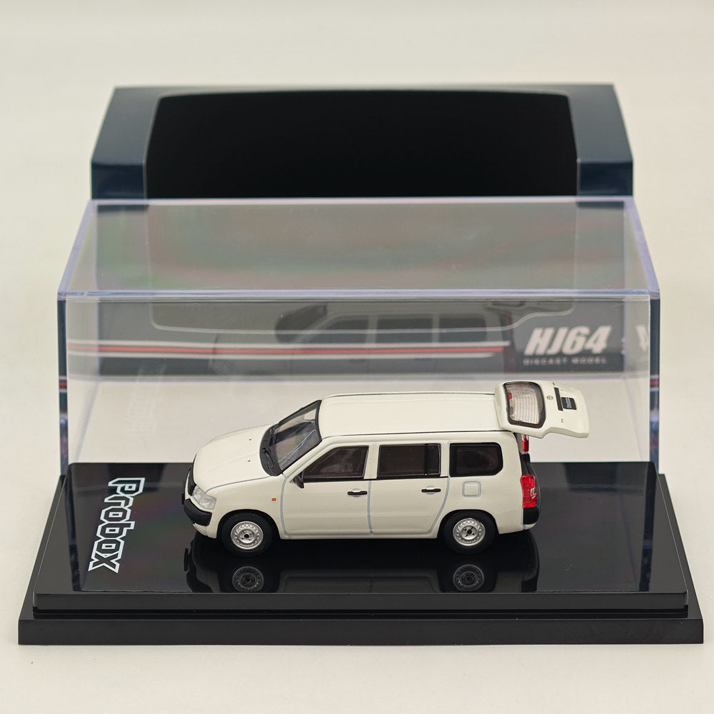 1/64 Hobby Japan Toyota PROBOX VAN DX White HJ641062W Diecast Models Car