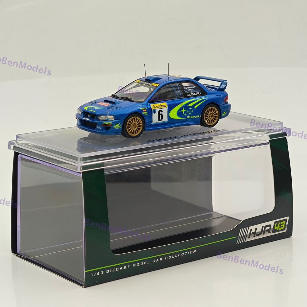 Hobby Japan HJR43 1/43 Subaru Impreza WRC RAC RALLY #3/#4/#5#6 Diecast Model