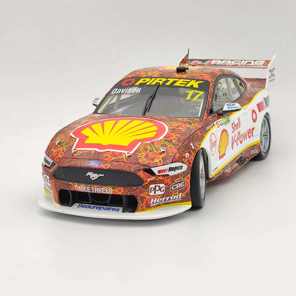 1/18 Authentic SHELL V-POWER RACING TEAM WILL DAVISON'S #17 FORD MUSTANG GT 2021 TOYS CAR GIFT