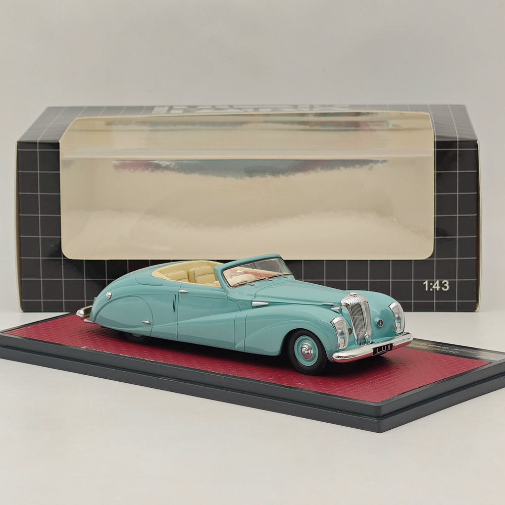 MATRIX-MODELS 1/43 Daimler DE36 Hooper Goddess green Resin Car MX10402-023