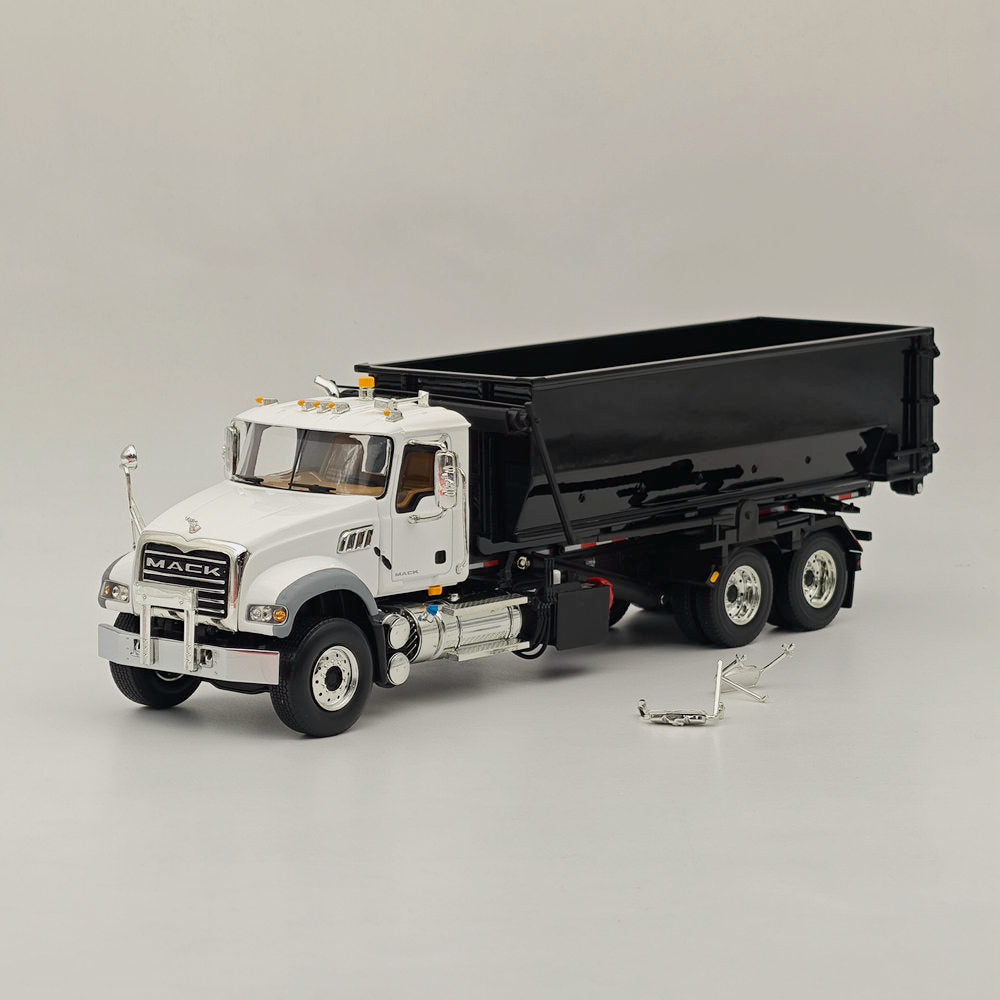 FIRST 1/34 Mack Granite MP Engine Series with Tub-Style Roll-Off Container #4211