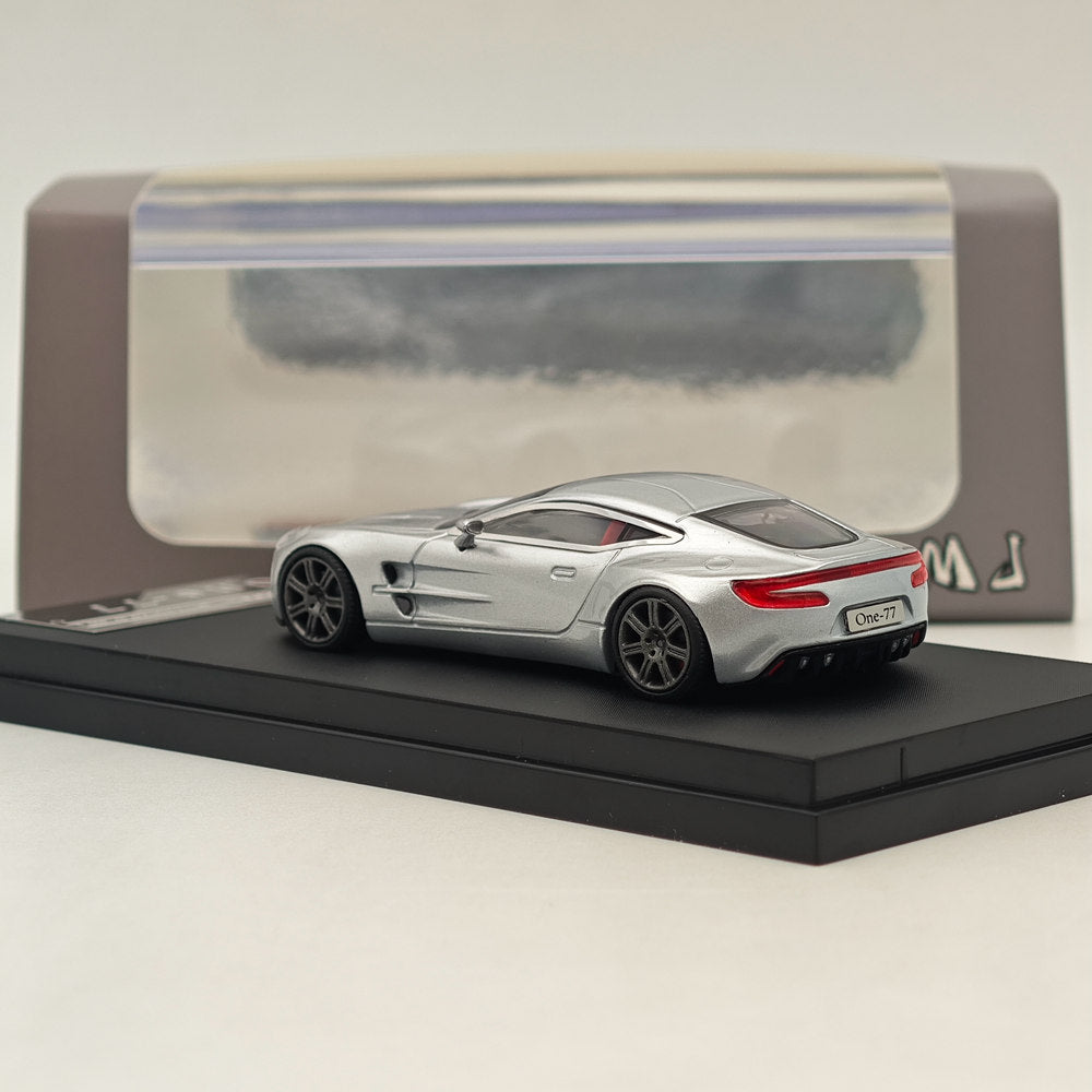 MJ 1/64 Aston Martin ONE77 Alliage Moulé Sous Pression Jouets Modèles De Voiture Miniature Hobby Collection Cadeaux Limitée 999