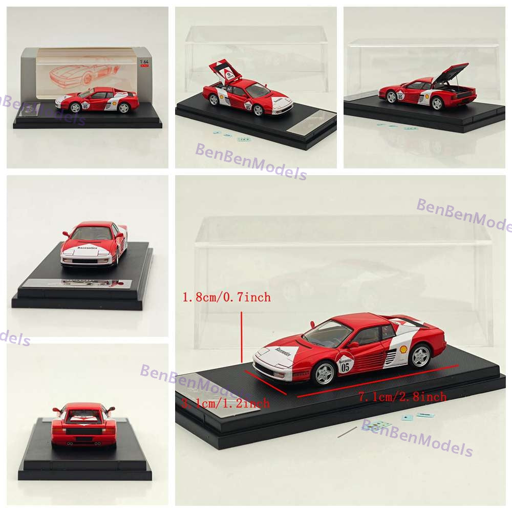 1/64 Hone Model Testarossa F110 LHD Diecast Model Car Limited Collection