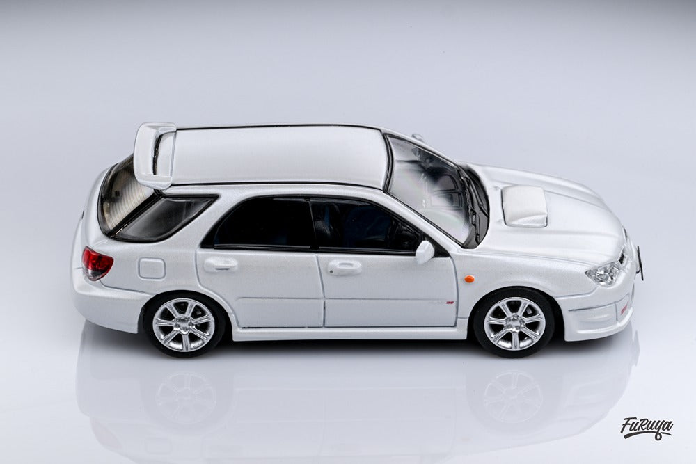 Furuya 1:64 SUBRARU Impreza WRX STi GD/GG 9e Collection de voitures miniatures moulées sous pression Cadeaux de loisirs