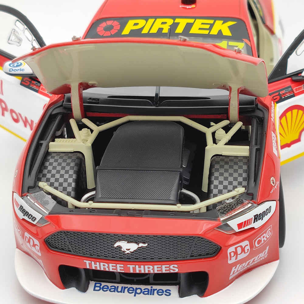 1/18 Authentique SHELL V-POWER RACING TEAM #17 FORD MUSTANG GT 2021 JOUETS DE VOITURE CADEAU DE WILL DAVISON