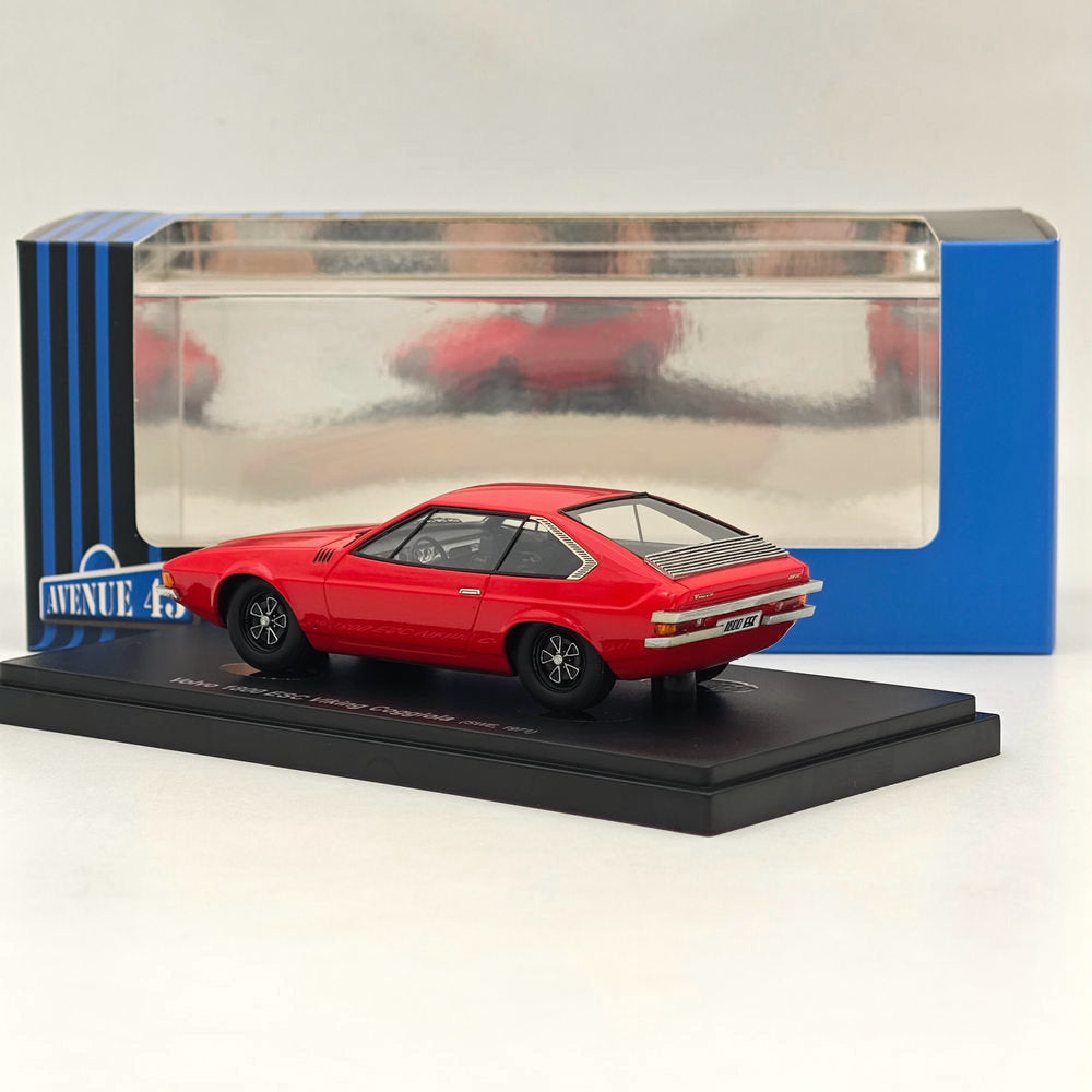 1/43 AutoCult Avenue 43 Volvo 1800 ESC Viking Coggiola 1971 Rouge #60037 Modèle de voiture en résine