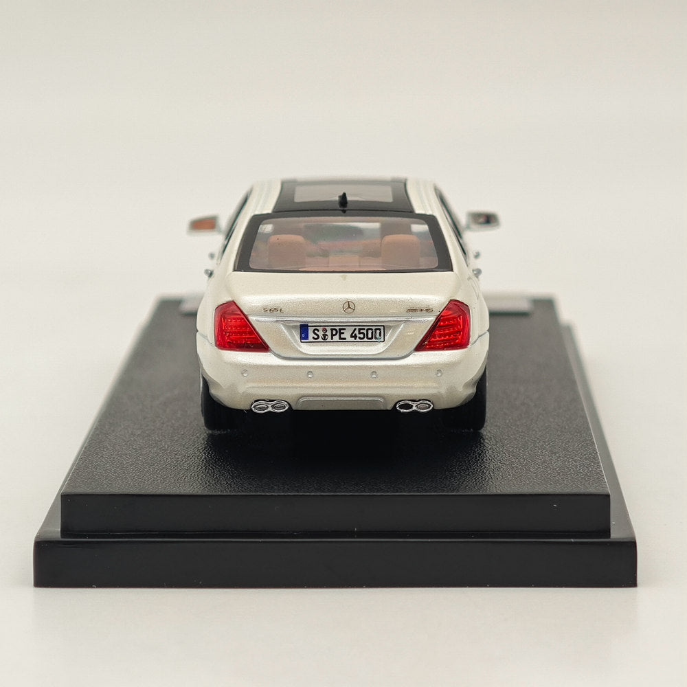 1/64 SW Mercedes Benz S Class S65L V12 White Sedan Sports Diecast Models Car