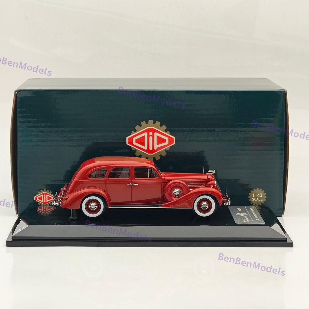 DiP Models 1/43 1940 ZIS-101 110103 Moscow Limousine Red Resin