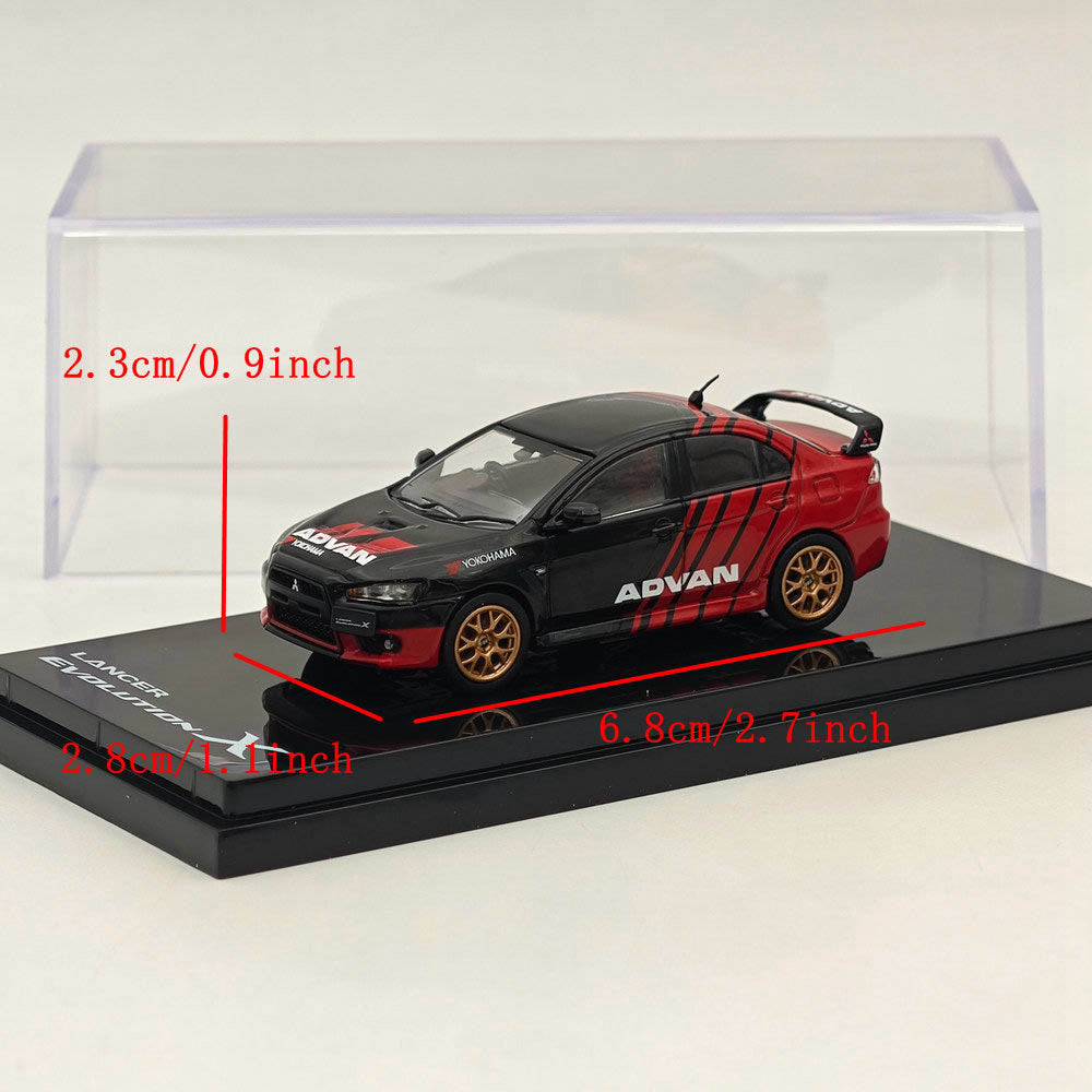 1/64 Hobby Japan Lancer Evolution X Yokohama Advan Color HJ644053AV