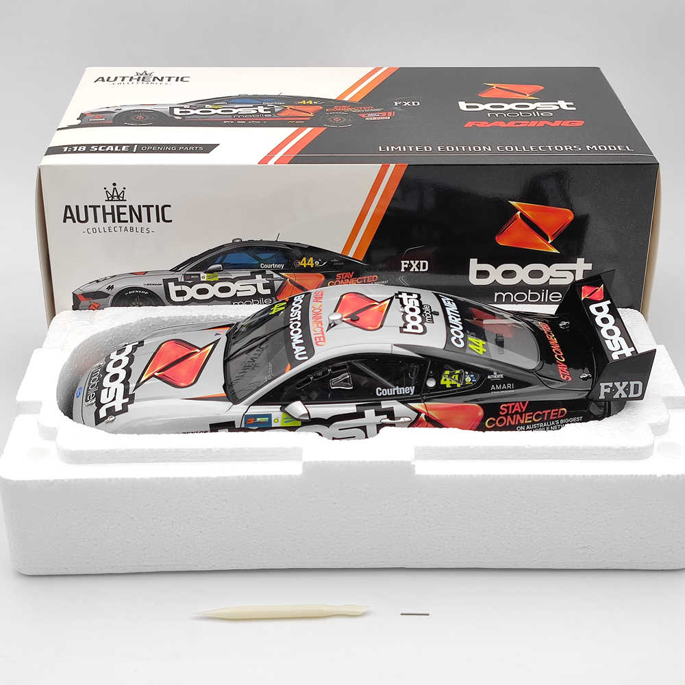 1/18 Authentic Boost Mobile Racing #44 Ford Mustang GT 2020 James Courtney's Toys Car Gift