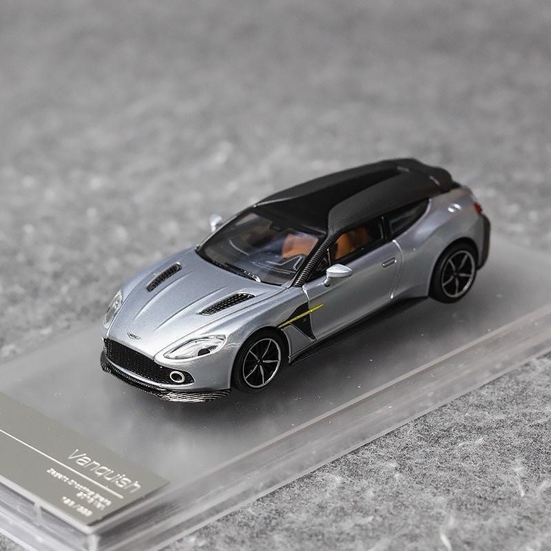 KING MODEL 1:64 Aston Martin Vanquish Zagato Shooting Brake Diecast Toys Car Model Gifts