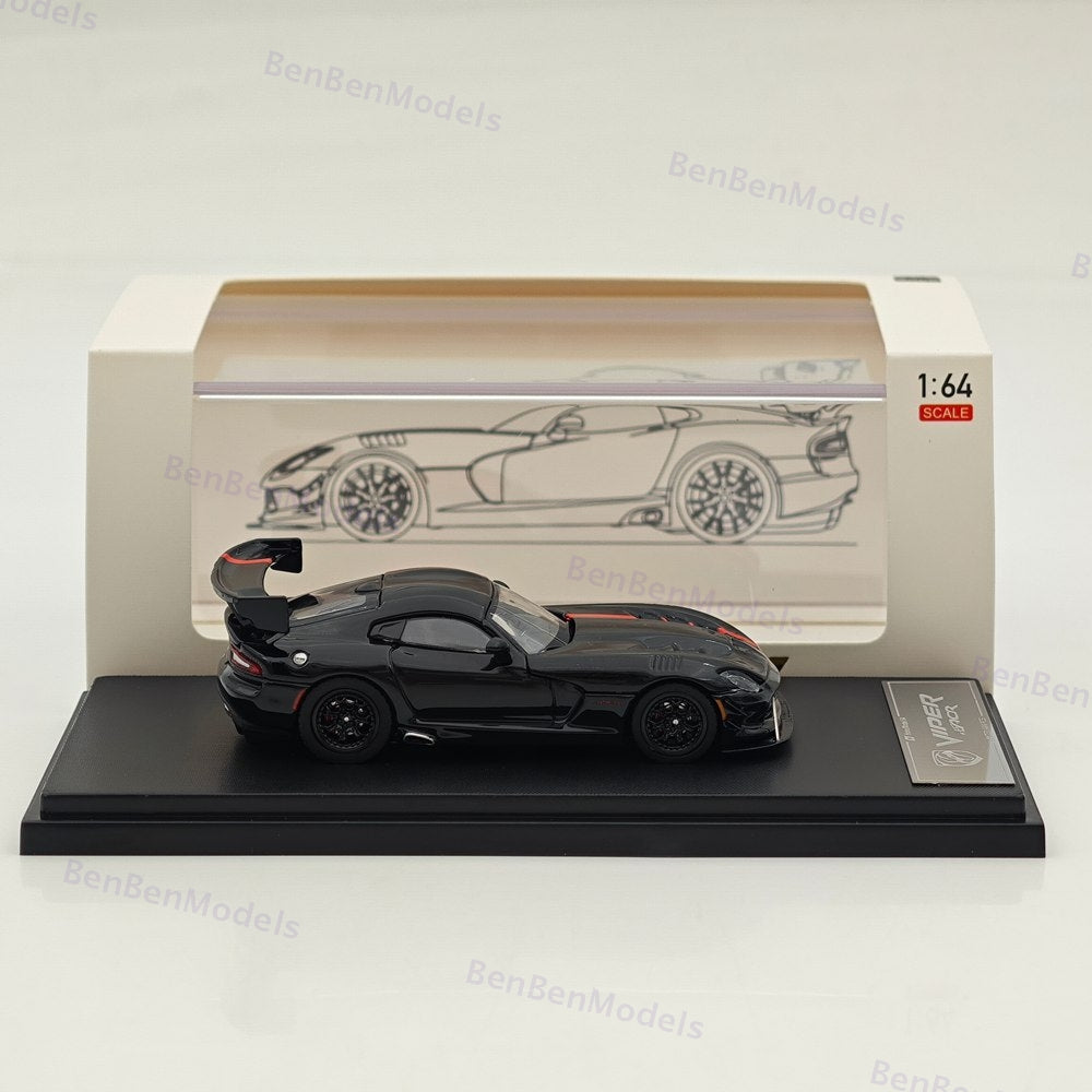 Hone Model 1:64 Dodge Viper ACR Racing Sports Diecast Model Car Collection