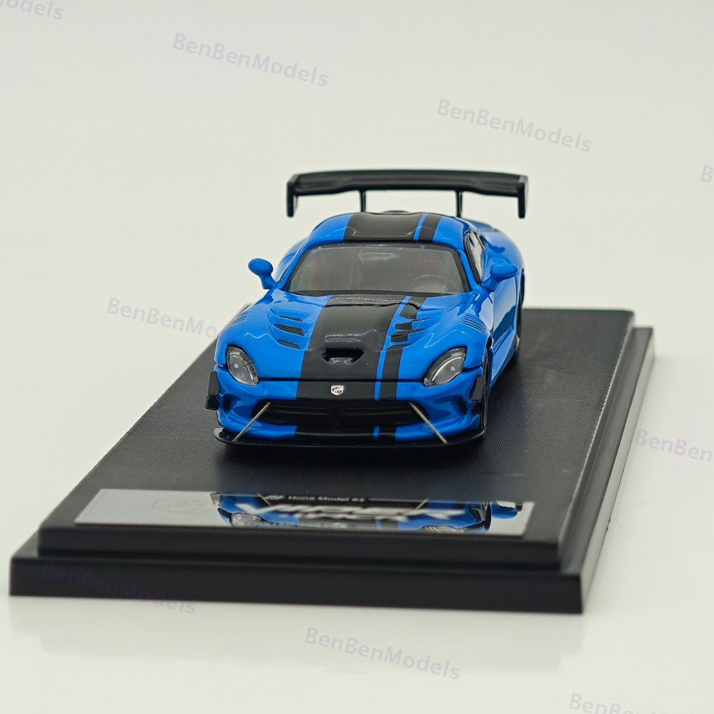 Hone Model 1:64 Dodge Viper ACR Racing Sports Diecast Model Car Collection